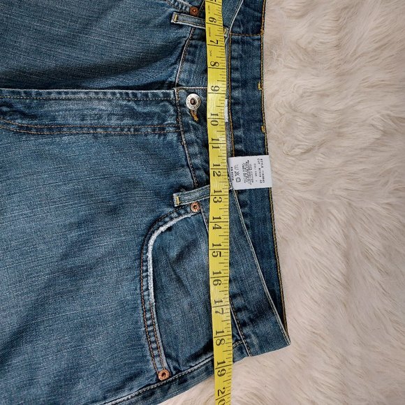 Vintage Lucky Brand Men's 183 Boot Legs Short Inseam Denim Jeans Siz 38 - Picture 5 of 13